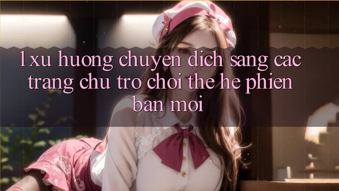 1. Xu Hướng Chuyển Dịch Sang Các Trang chủ Trò chơi Thế Hệ Phiên bản mới
