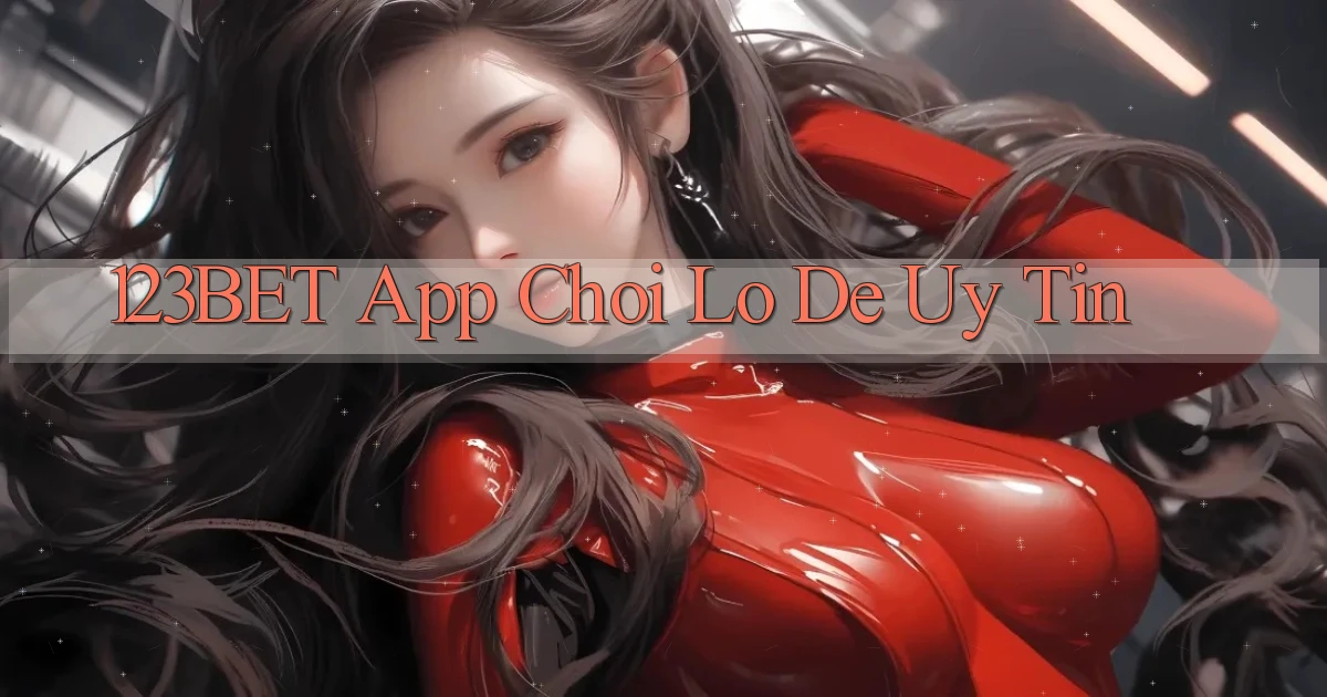 123bet app chơi lô đề uy tín