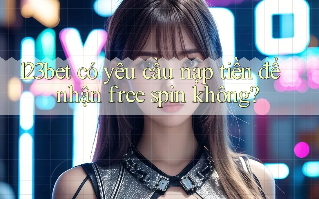 123bet có yêu cầu nạp tiền để nhận free spin không?