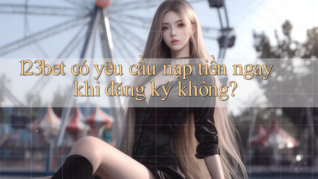123bet có yêu cầu nạp tiền ngay khi đăng ký không?