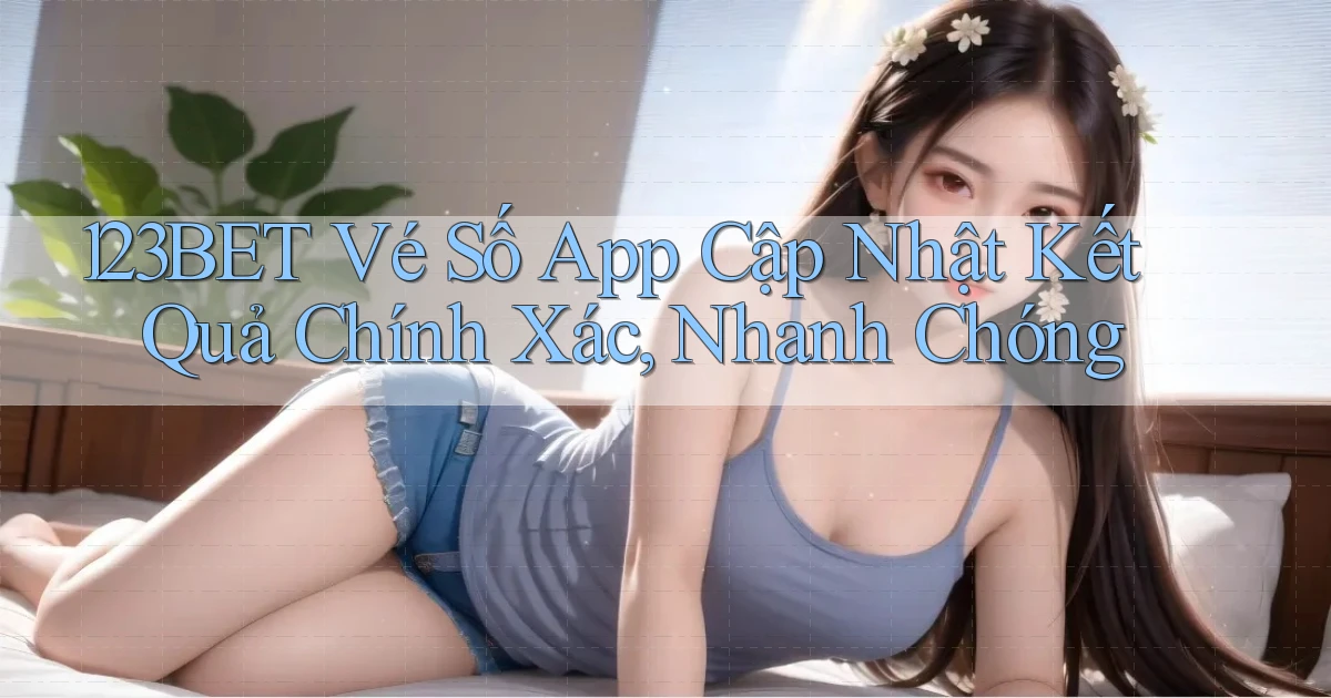 123bet  vé số app cập nhật kết quả chính xác, nhanh chóng