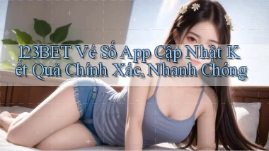 123bet  vé số app cập nhật kết quả chính xác, nhanh chóng