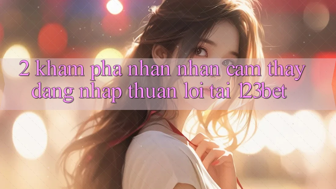 2. Khám Phá Nhận nhận cảm thấy “Đăng Nhập Thuận lợi” Tại 123bet