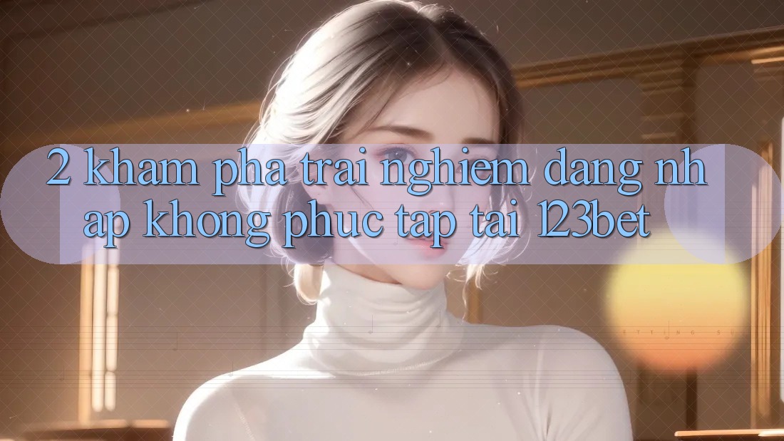 2. Khám Phá Trải Nghiệm “Đăng Nhập Không phức tạp” Tại 123bet