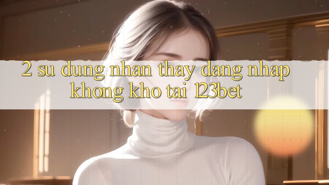 2. Sử dụng Nhận thấy “Đăng Nhập Không khó” Tại 123bet