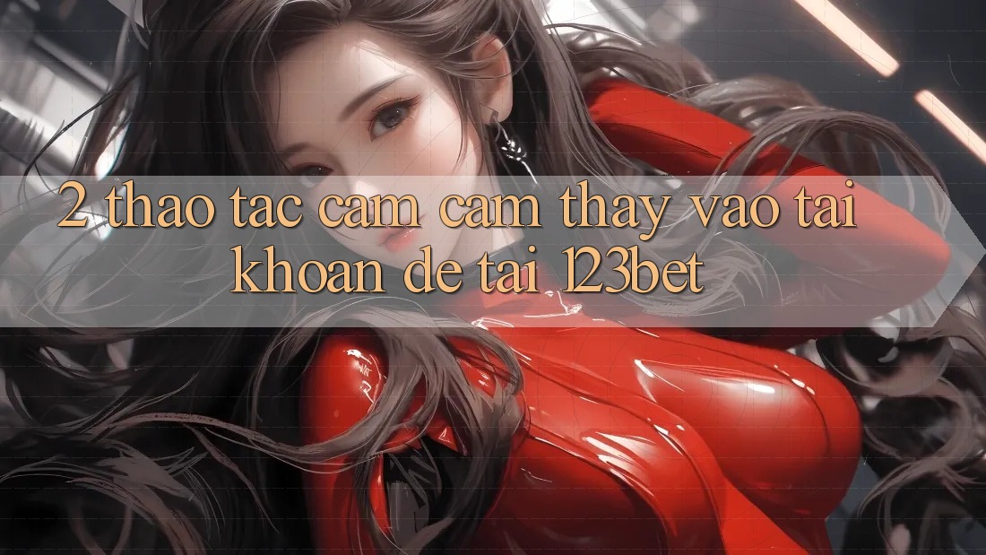 2. Thao tác Cảm cảm thấy “Vào tài khoản Dễ” Tại 123bet