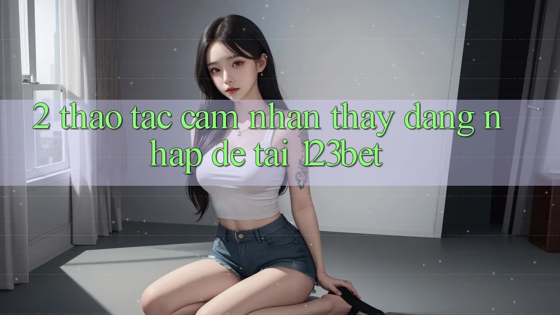 2. Thao tác Cảm nhận thấy “Đăng Nhập Dễ” Tại 123bet