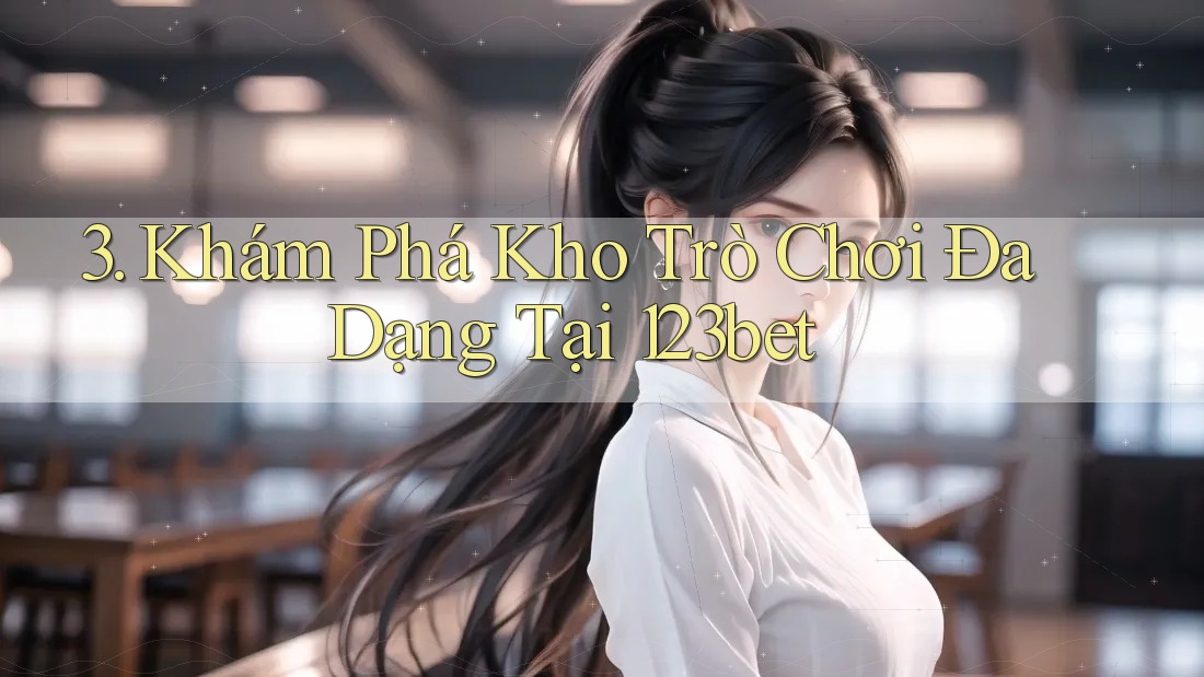 3. Khám Phá Kho Trò Chơi Đa Dạng Tại 123bet
