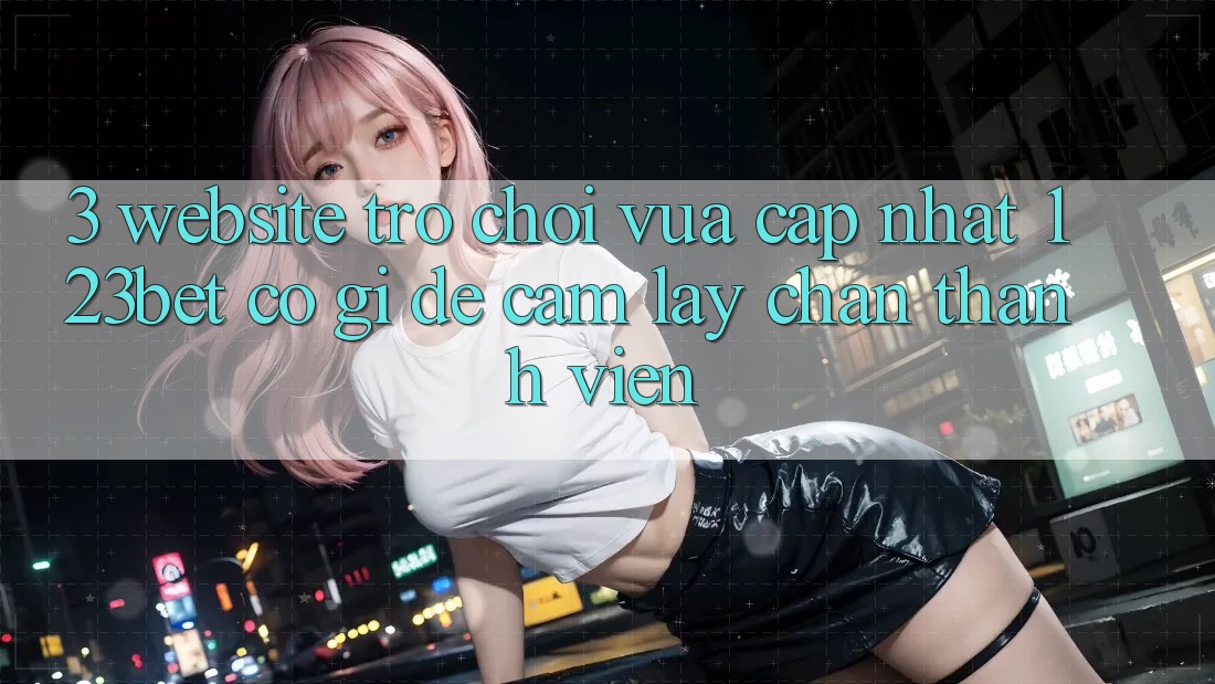3. Website Trò chơi Vừa cập nhật 123bet Có Gì Để Cầm lấy Chân Thành viên?