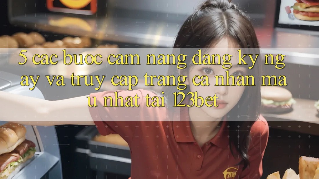 5. Các bước Cẩm nang Đăng ký ngay Và Truy cập trang cá nhân Mau Nhất Tại 123bet