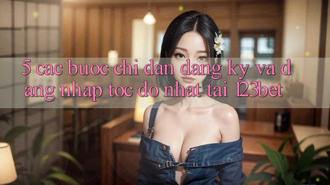 5. Các bước Chỉ dẫn Đăng Ký Và Đăng Nhập Tốc độ Nhất Tại 123bet