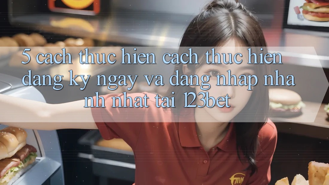 5. Cách thực hiện Cách thực hiện Đăng ký ngay Và Đăng Nhập Nhanh Nhất Tại 123bet