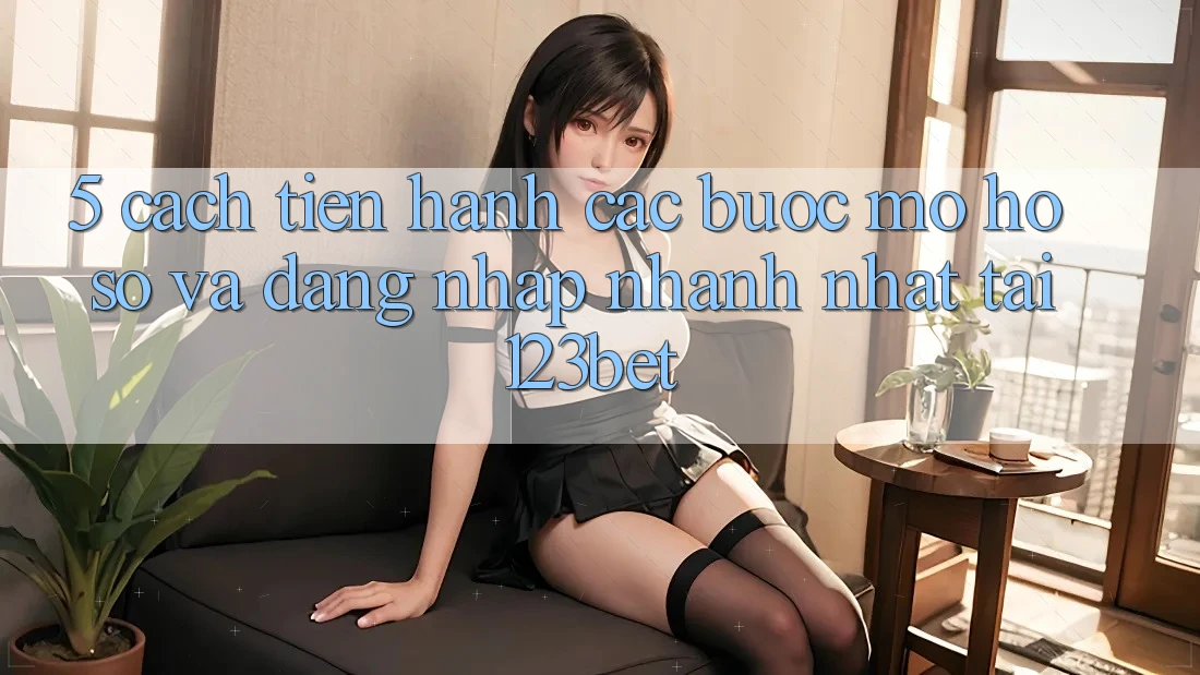 5. Cách tiến hành Các Bước Mở hồ sơ Và Đăng Nhập Nhanh Nhất Tại 123bet