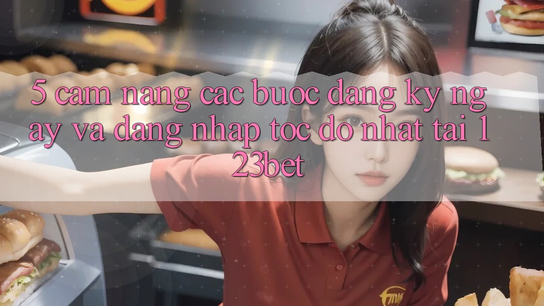 5. Cẩm nang Các Bước Đăng ký ngay Và Đăng Nhập Tốc độ Nhất Tại 123bet