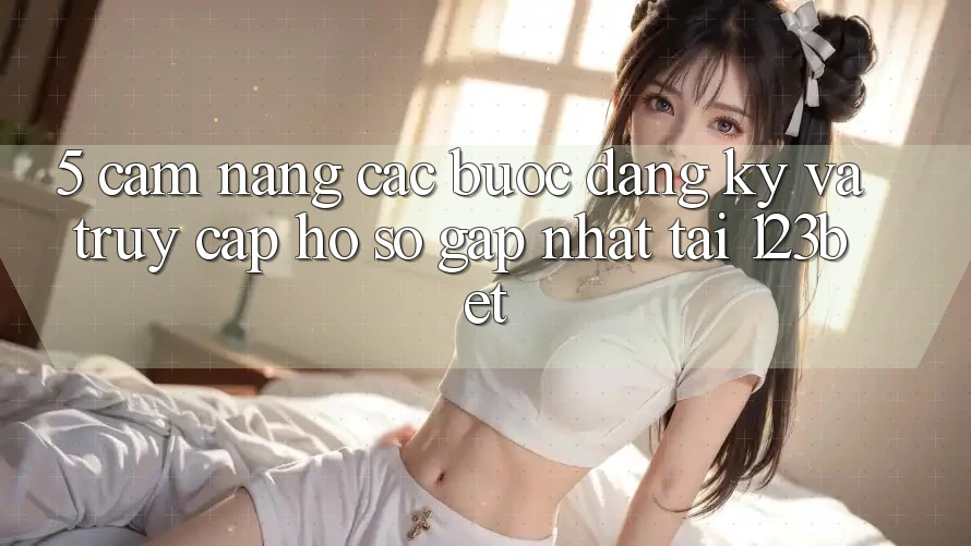 5. Cẩm nang Các Bước Đăng Ký Và Truy cập hồ sơ Gấp Nhất Tại 123bet