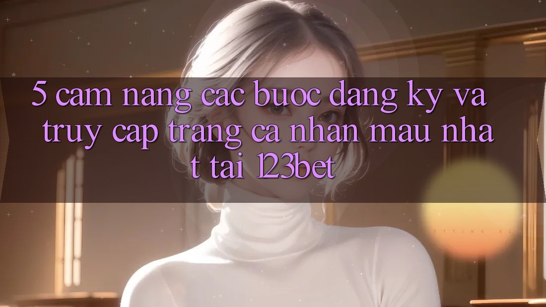 5. Cẩm nang Các Bước Đăng Ký Và Truy cập trang cá nhân Mau Nhất Tại 123bet