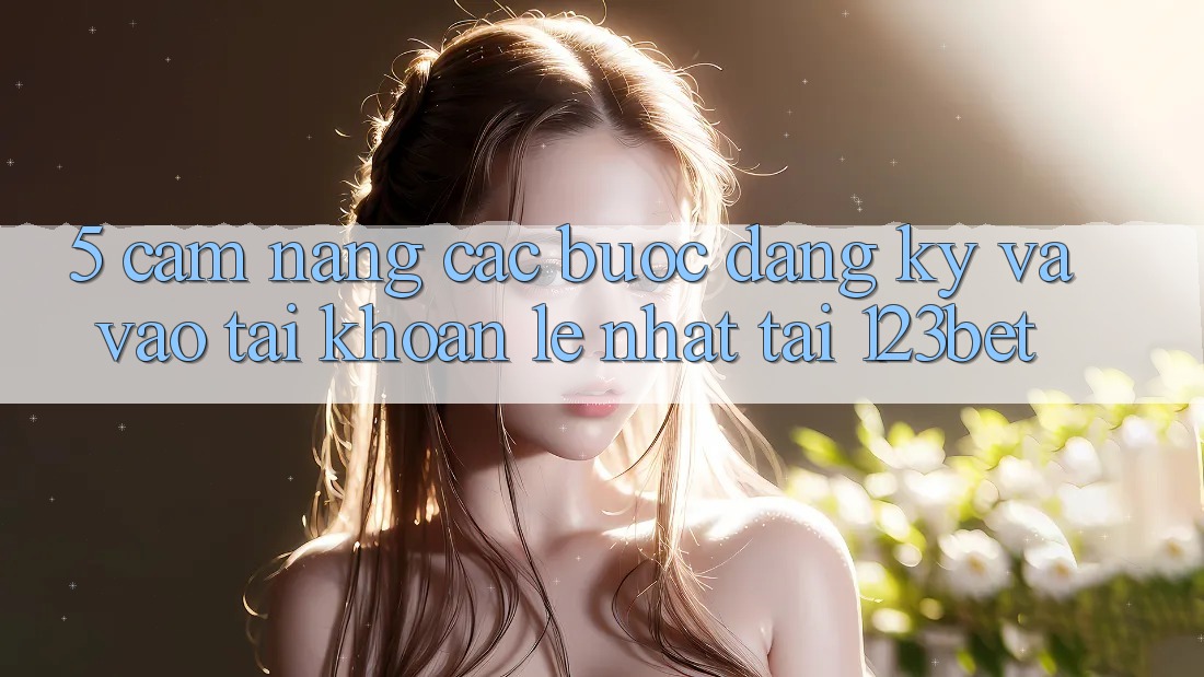 5. Cẩm nang Các Bước Đăng Ký Và Vào tài khoản Lẹ Nhất Tại 123bet