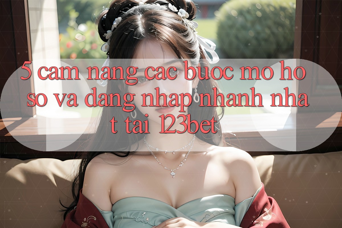 5. Cẩm nang Các Bước Mở hồ sơ Và Đăng Nhập Nhanh Nhất Tại 123bet