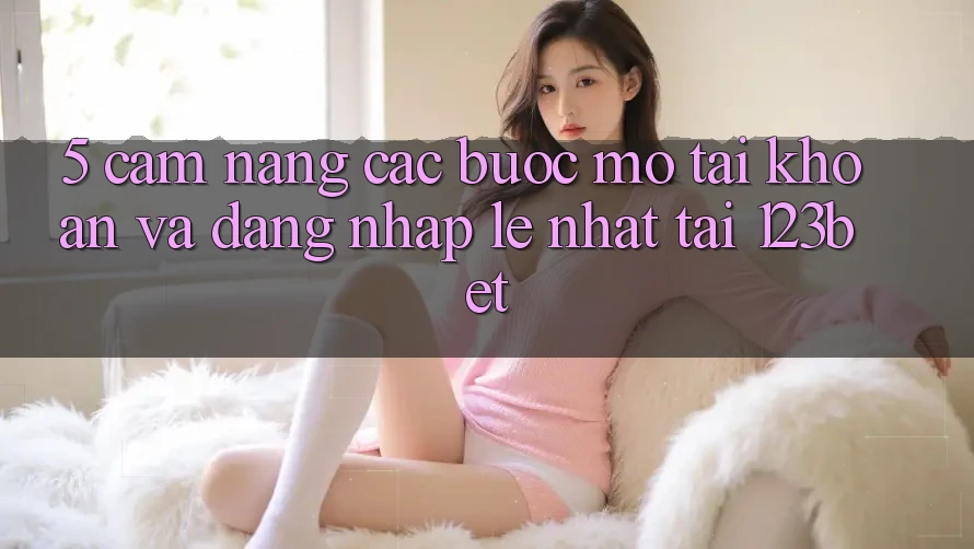 5. Cẩm nang Các Bước Mở tài khoản Và Đăng Nhập Lẹ Nhất Tại 123bet