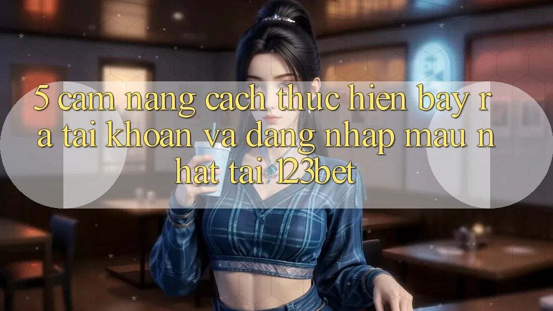 5. Cẩm nang Cách thực hiện Bày ra tài khoản Và Đăng Nhập Mau Nhất Tại 123bet