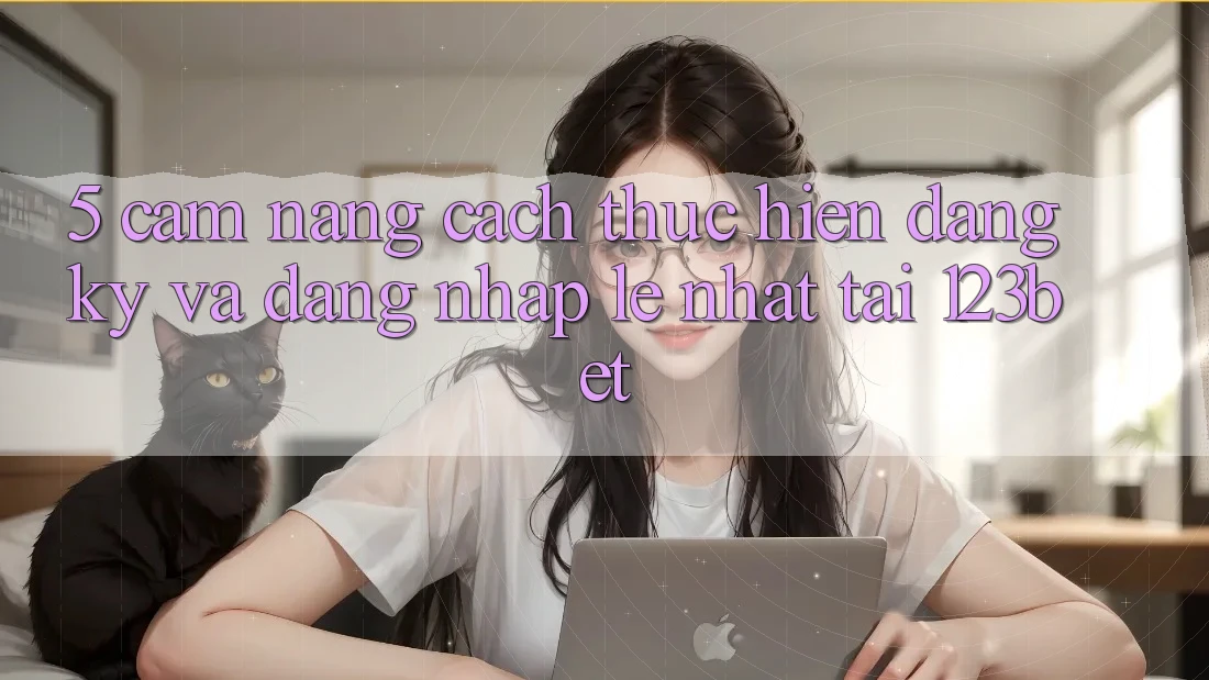 5. Cẩm nang Cách thực hiện Đăng Ký Và Đăng Nhập Lẹ Nhất Tại 123bet