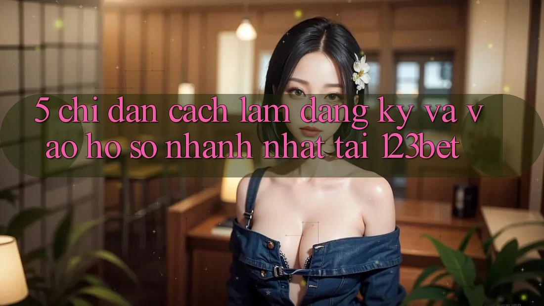 5. Chỉ dẫn Cách làm Đăng Ký Và Vào hồ sơ Nhanh Nhất Tại 123bet
