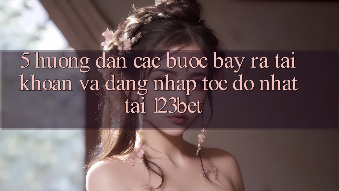 5. Hướng Dẫn Các Bước Bày ra tài khoản Và Đăng Nhập Tốc độ Nhất Tại 123bet