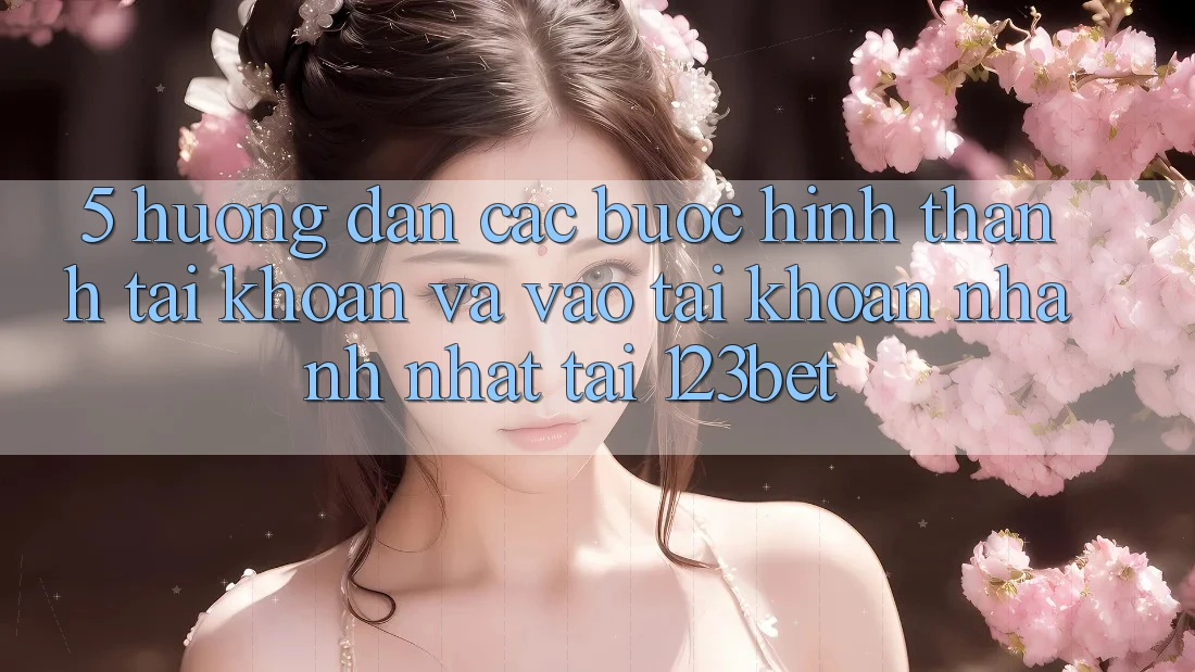 5. Hướng Dẫn Các Bước Hình thành tài khoản Và Vào tài khoản Nhanh Nhất Tại 123bet