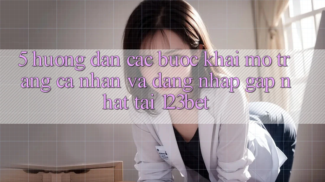 5. Hướng Dẫn Các Bước Khai mở trang cá nhân Và Đăng Nhập Gấp Nhất Tại 123bet