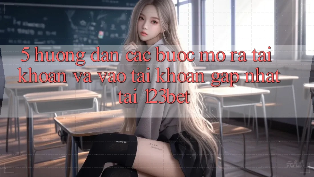 5. Hướng Dẫn Các Bước Mở ra tài khoản Và Vào tài khoản Gấp Nhất Tại 123bet