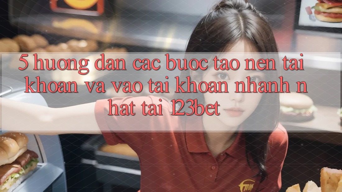 5. Hướng Dẫn Các Bước Tạo nên tài khoản Và Vào tài khoản Nhanh Nhất Tại 123bet