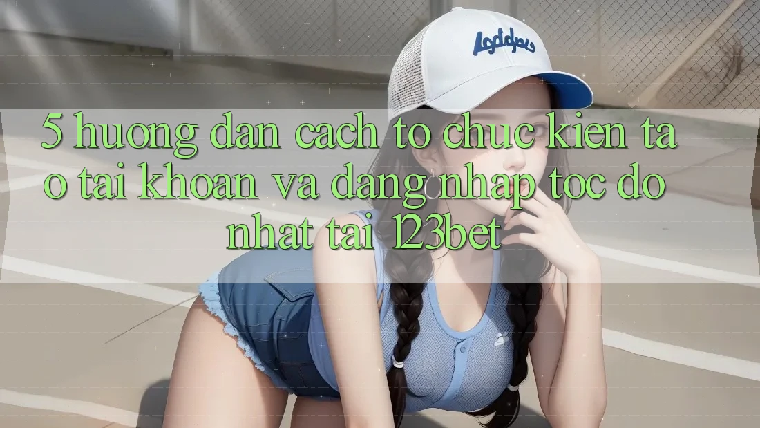 5. Hướng Dẫn Cách tổ chức Kiến tạo tài khoản Và Đăng Nhập Tốc độ Nhất Tại 123bet