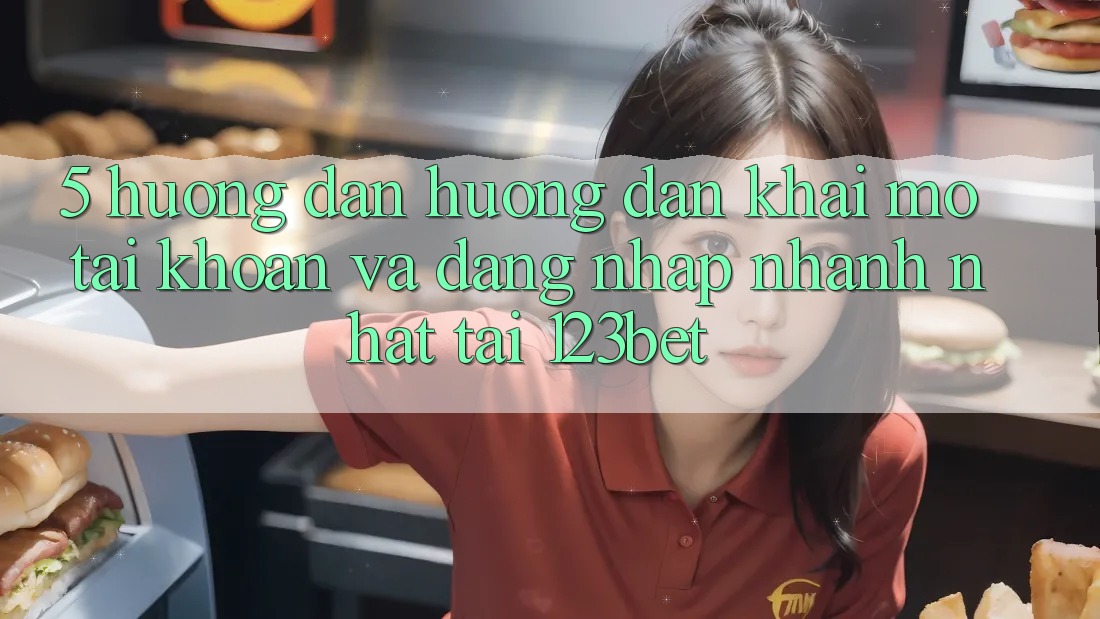 5. Hướng Dẫn Hướng dẫn Khai mở tài khoản Và Đăng Nhập Nhanh Nhất Tại 123bet