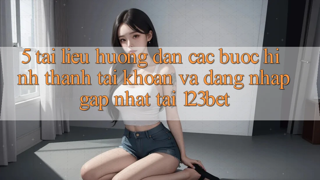 5. Tài liệu hướng dẫn Các Bước Hình thành tài khoản Và Đăng Nhập Gấp Nhất Tại 123bet
