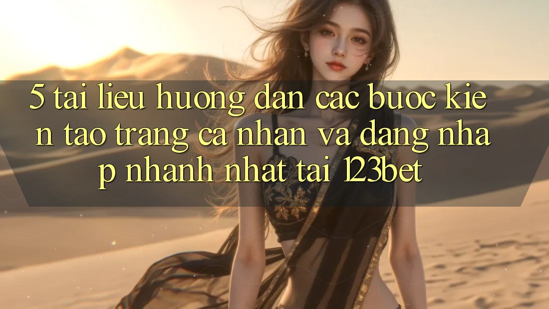 5. Tài liệu hướng dẫn Các Bước Kiến tạo trang cá nhân Và Đăng Nhập Nhanh Nhất Tại 123bet
