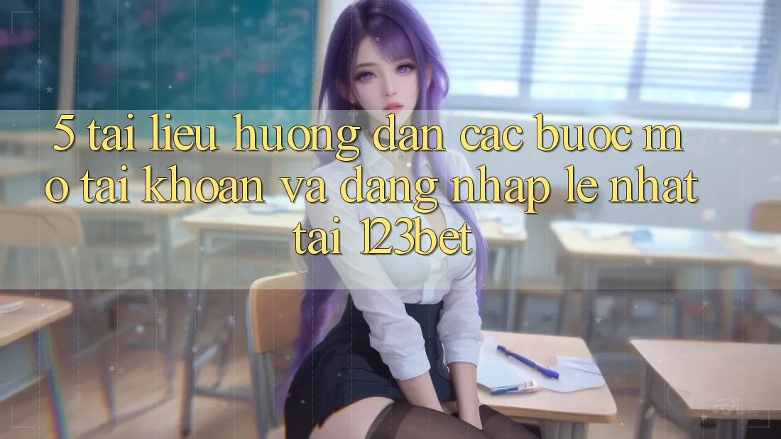 5. Tài liệu hướng dẫn Các bước Mở tài khoản Và Đăng Nhập Lẹ Nhất Tại 123bet