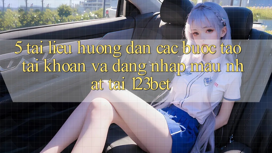 5. Tài liệu hướng dẫn Các Bước Tạo tài khoản Và Đăng Nhập Mau Nhất Tại 123bet