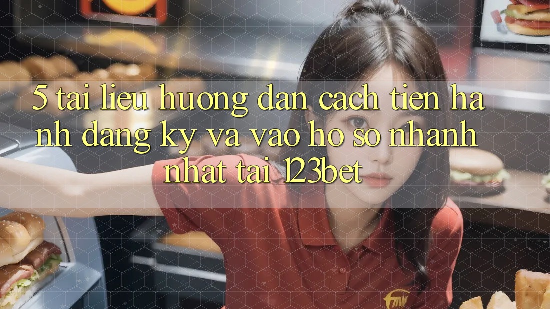 5. Tài liệu hướng dẫn Cách tiến hành Đăng Ký Và Vào hồ sơ Nhanh Nhất Tại 123bet