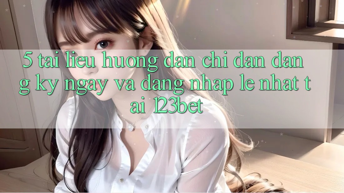 5. Tài liệu hướng dẫn Chỉ dẫn Đăng ký ngay Và Đăng Nhập Lẹ Nhất Tại 123bet