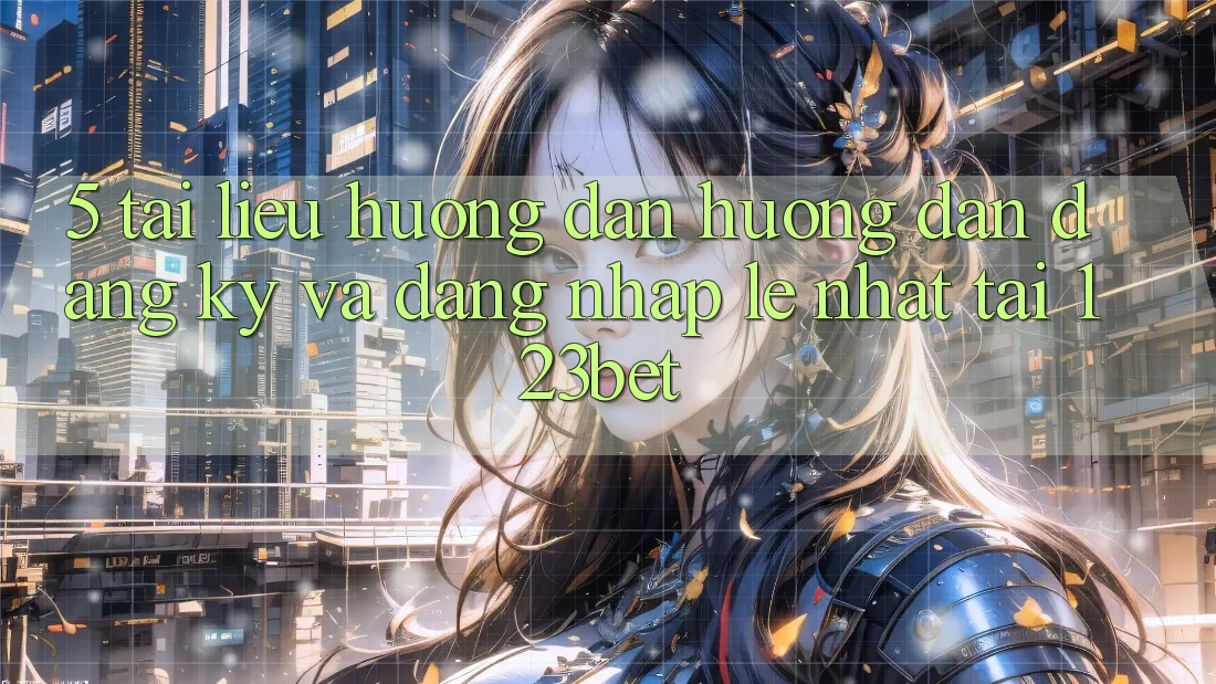 5. Tài liệu hướng dẫn Hướng dẫn Đăng ký Và Đăng Nhập Lẹ Nhất Tại 123bet