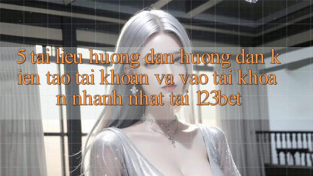 5. Tài liệu hướng dẫn Hướng dẫn Kiến tạo tài khoản Và Vào tài khoản Nhanh Nhất Tại 123bet