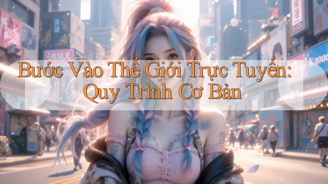 Bước Vào Thế Giới Trực Tuyến: Quy Trình Cơ Bản