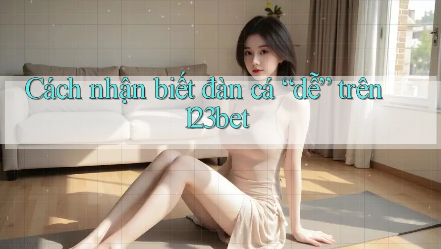 Cách nhận biết đàn cá “dễ” trên 123bet