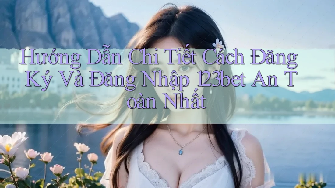 Hướng Dẫn Chi Tiết Cách Đăng Ký Và Đăng Nhập 123bet An Toàn Nhất