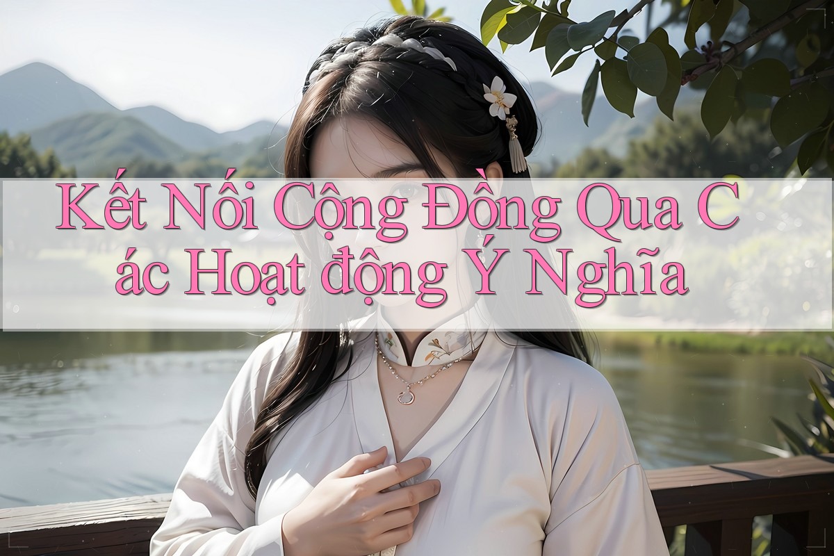 Kết Nối Cộng Đồng Qua Các Hoạt động Ý Nghĩa