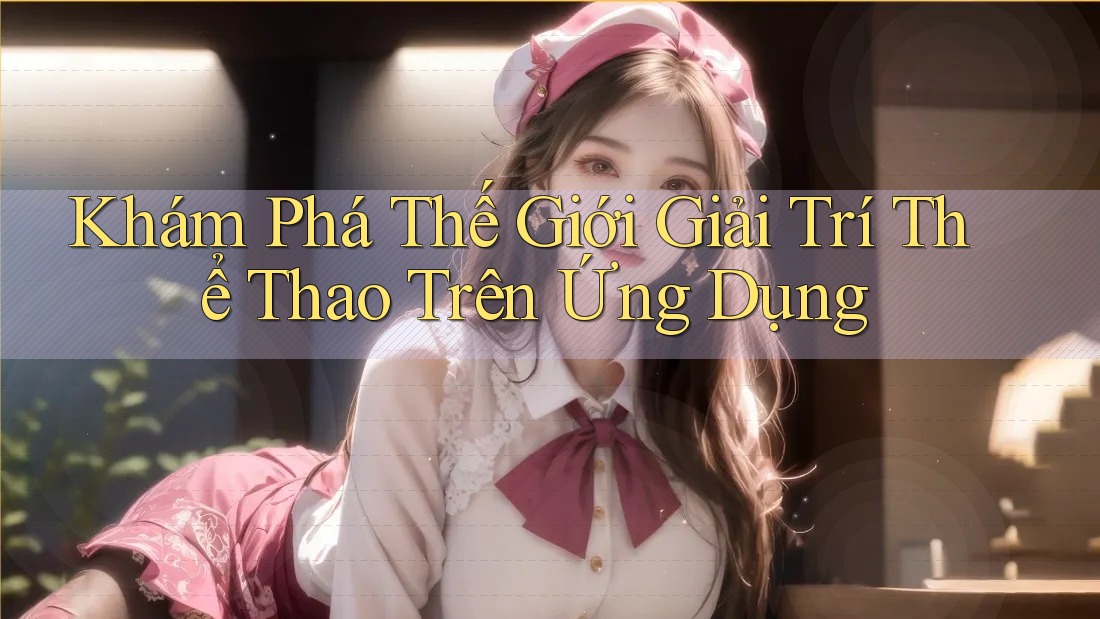 Khám Phá Thế Giới Giải Trí Thể Thao Trên Ứng Dụng Khám Phá Thế Giới Giải Trí Thể Thao Trên Ứng Dụng