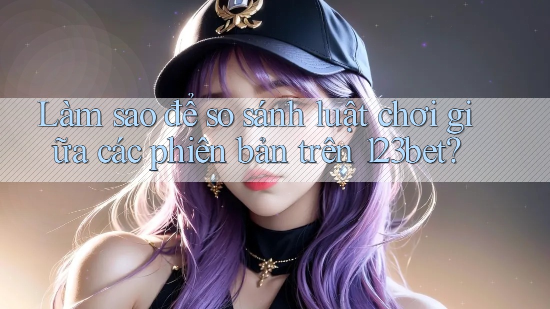 Làm sao để so sánh luật chơi giữa các phiên bản trên 123bet?