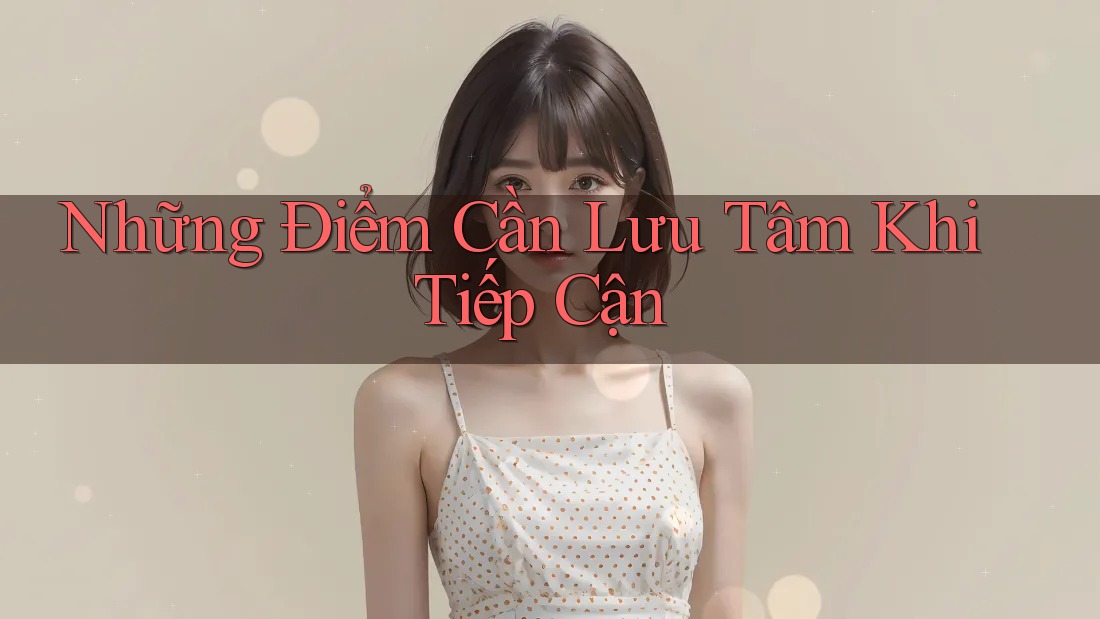 Những Điểm Cần Lưu Tâm Khi Tiếp Cận