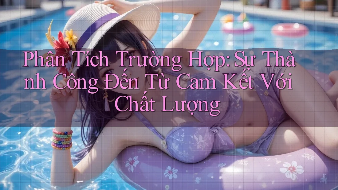 Phân Tích Trường Hợp: Sự Thành Công Đến Từ Cam Kết Với Chất Lượng