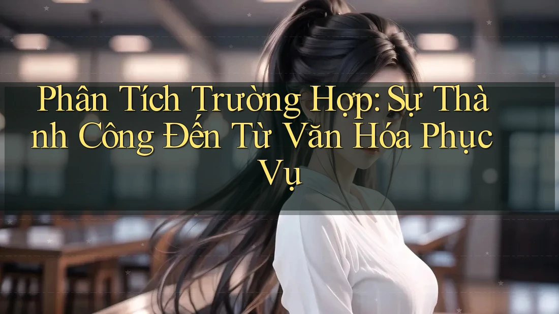 Phân Tích Trường Hợp: Sự Thành Công Đến Từ Văn Hóa Phục Vụ